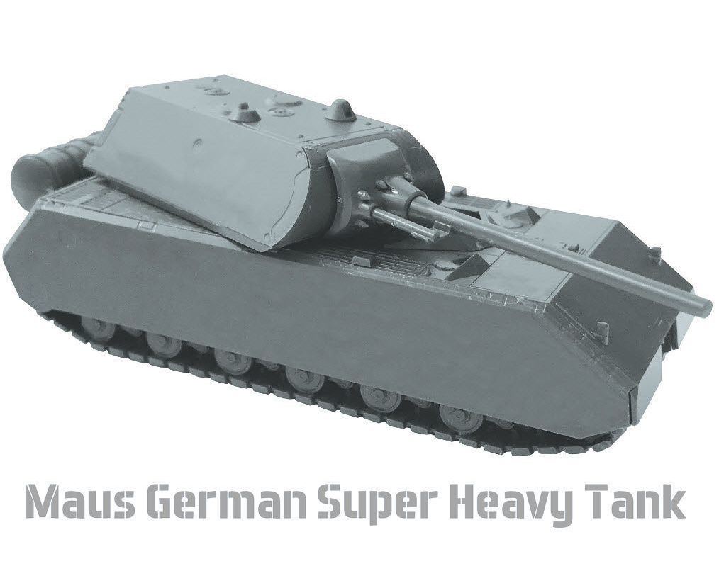 Сборная модель 6213 Maus German Super Heavy Tank 1/100 | ТвоиМодели.РФ